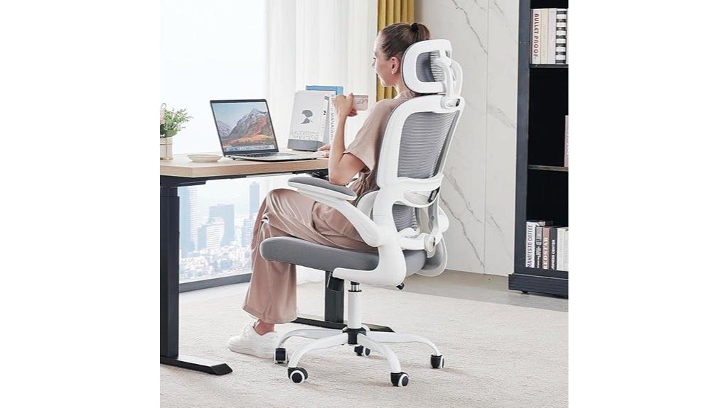 ergonomic office wheeled chair