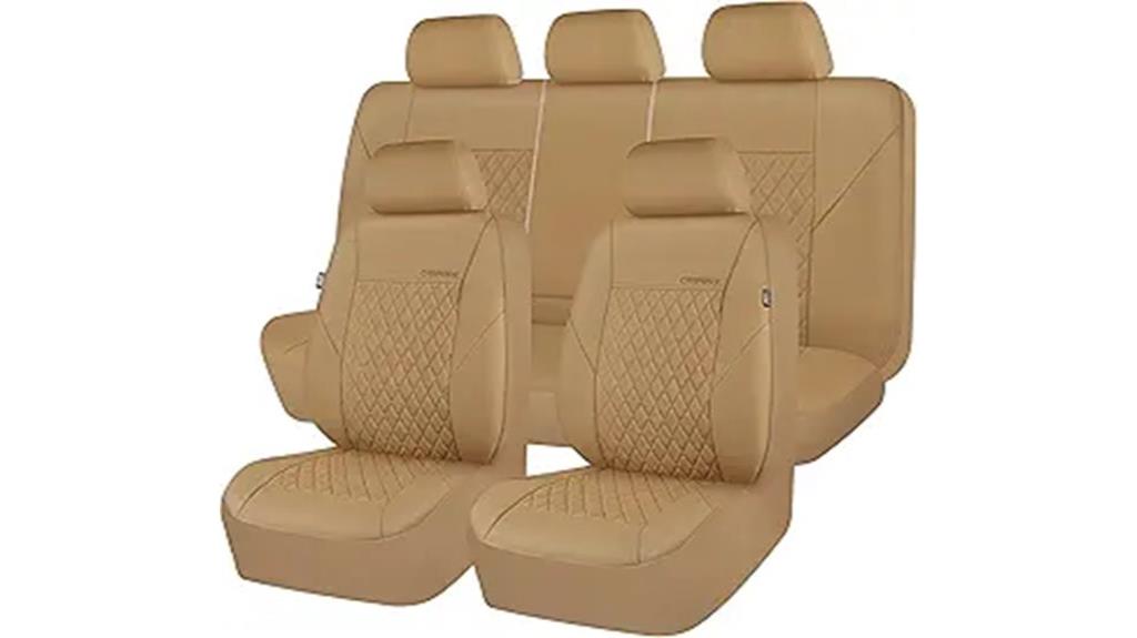 faux leather car seat covers
