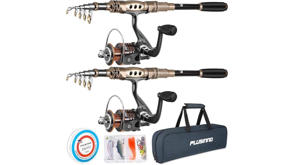 fishing rod reel combo
