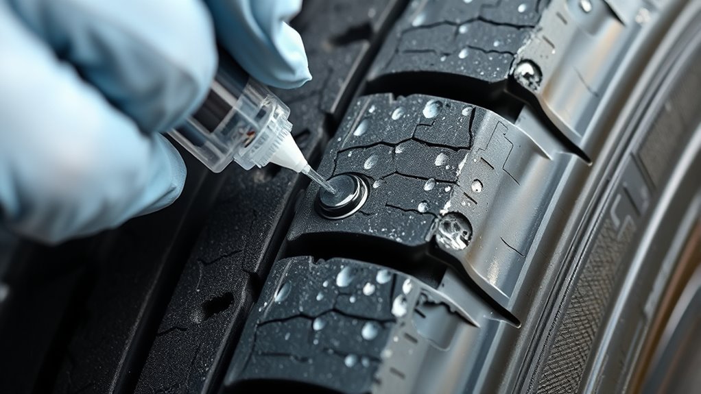 fixing bubble and blister