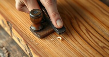 flattening and smoothing wood