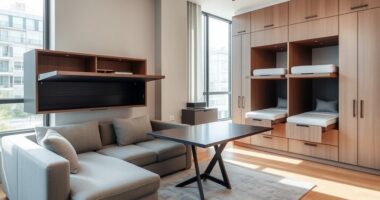 fold out modular furniture