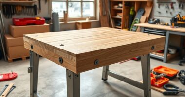foldable mobile workbench design