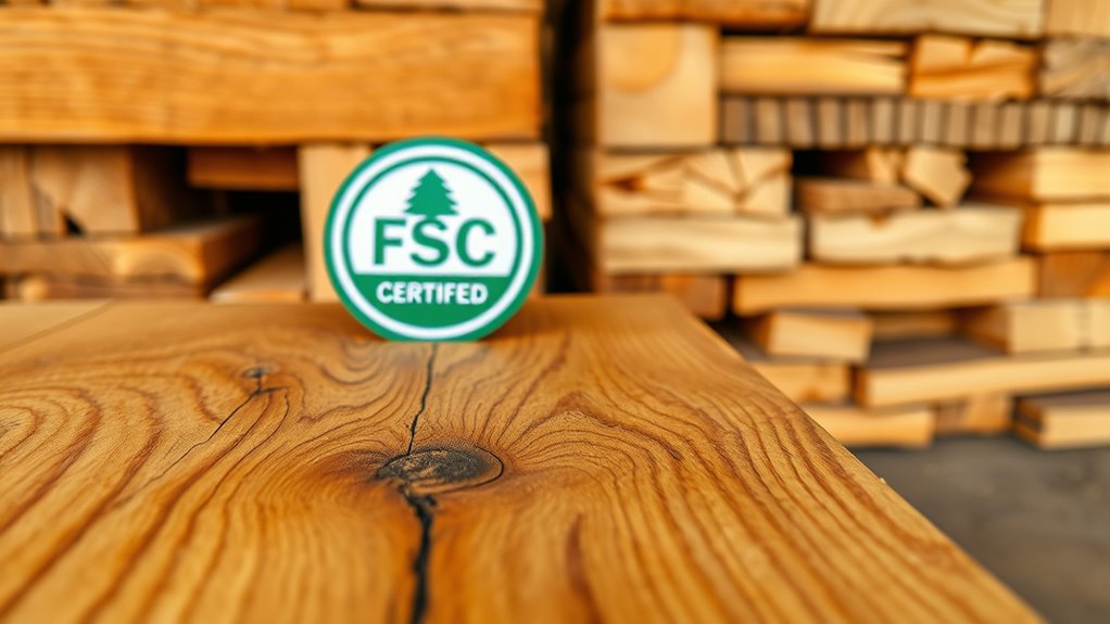 fsc certified sustainable wood