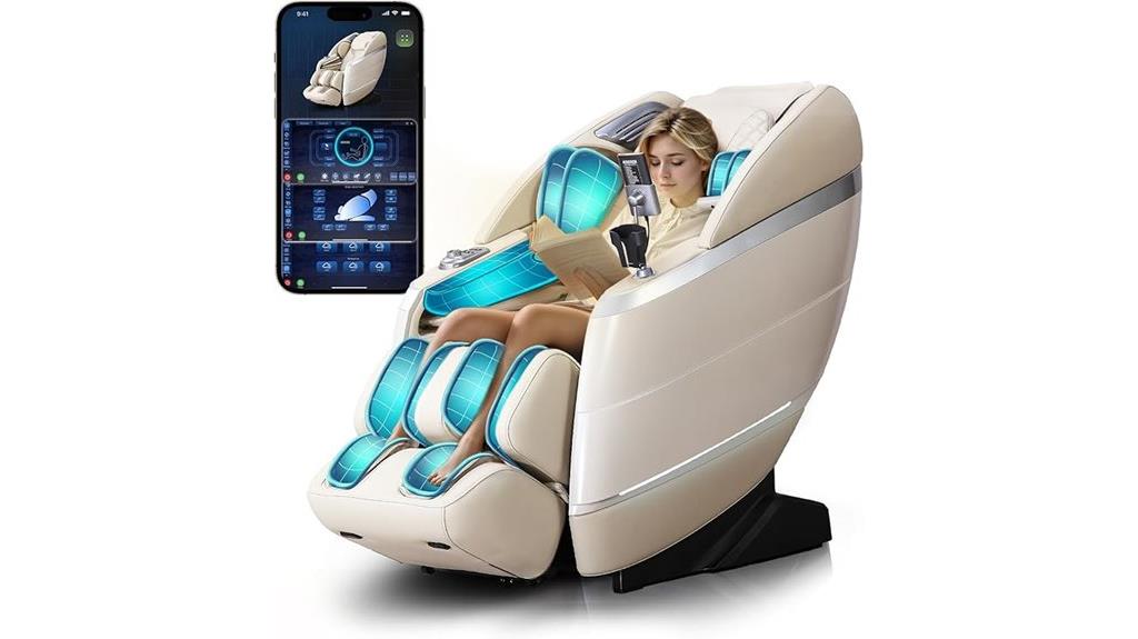 full body massage with foot