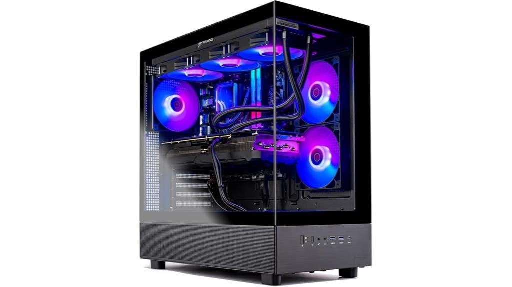 gaming desktop with ryzen