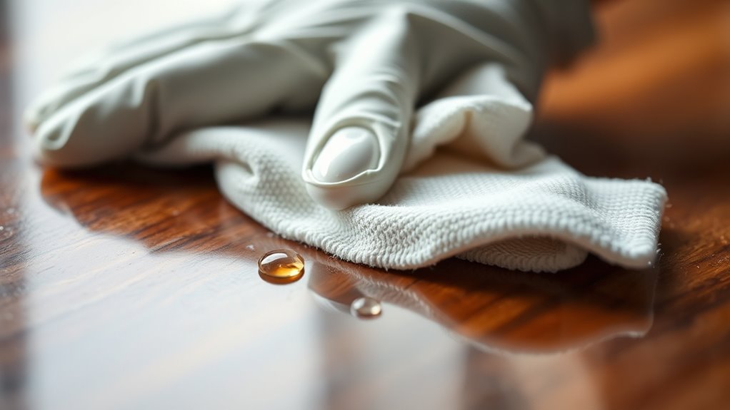 gentle residue removal techniques