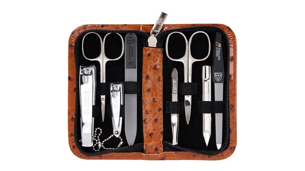 germany leather grooming set
