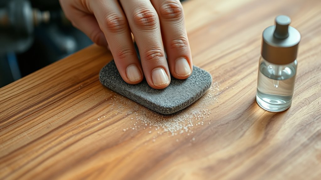 gradual grits for flawless finish