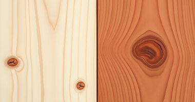 grain color knots comparison