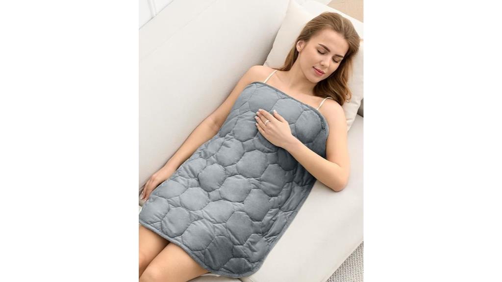 gray cotton blue lap