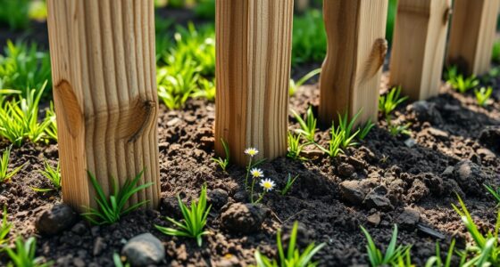 ground contact post installation