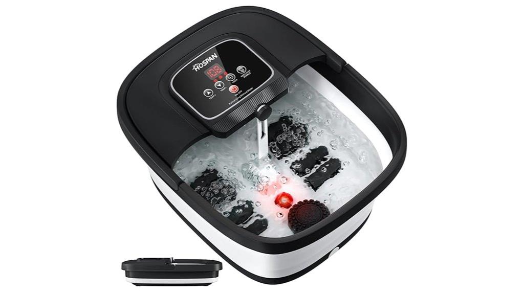 heat massage foot spa