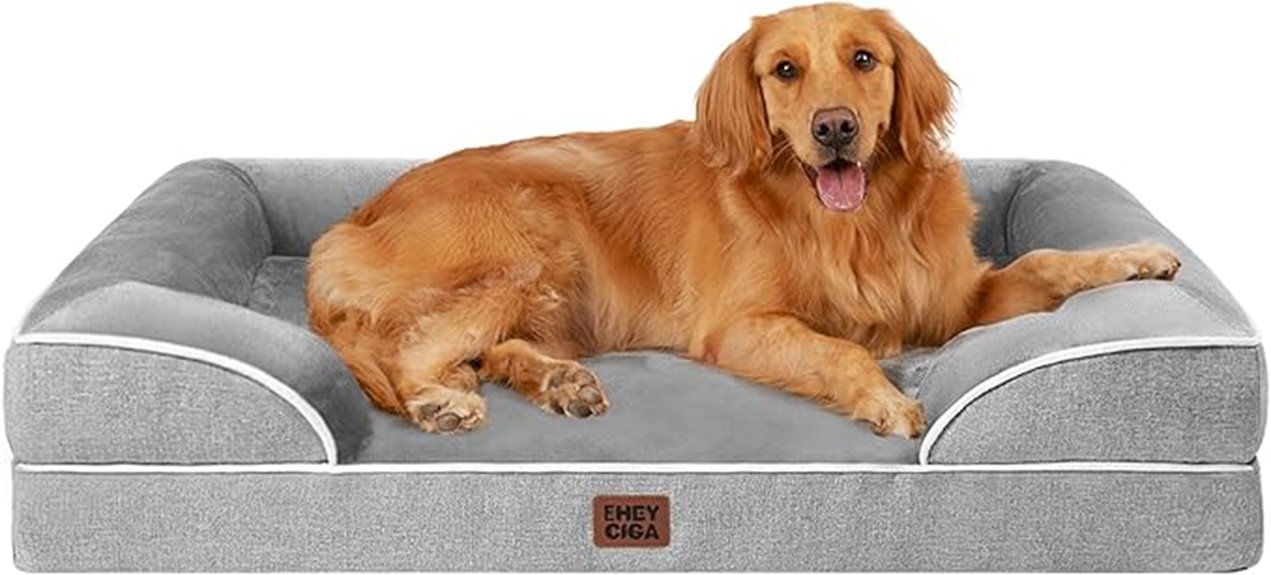 heavy duty large dog bed