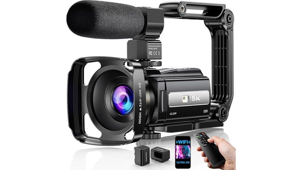 high resolution wifi camcorder