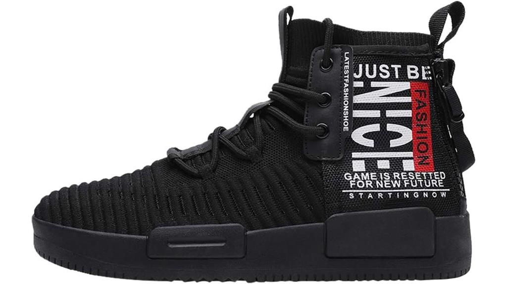 high top sneakers