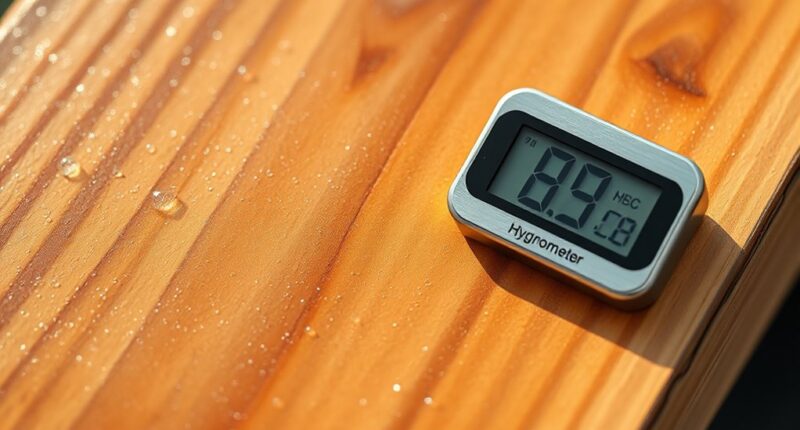 humidity versus wood moisture