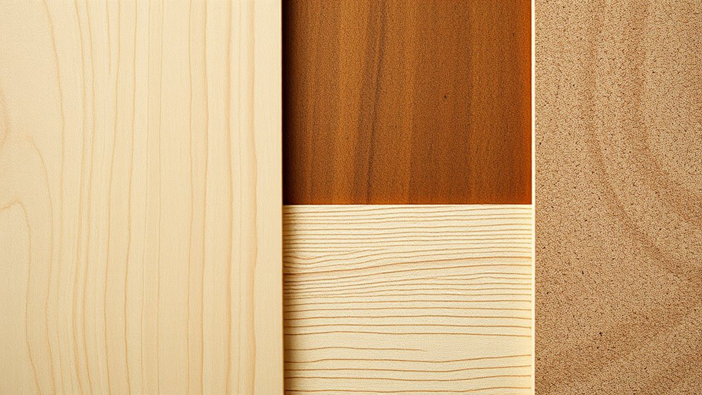 identifying veneer materials types