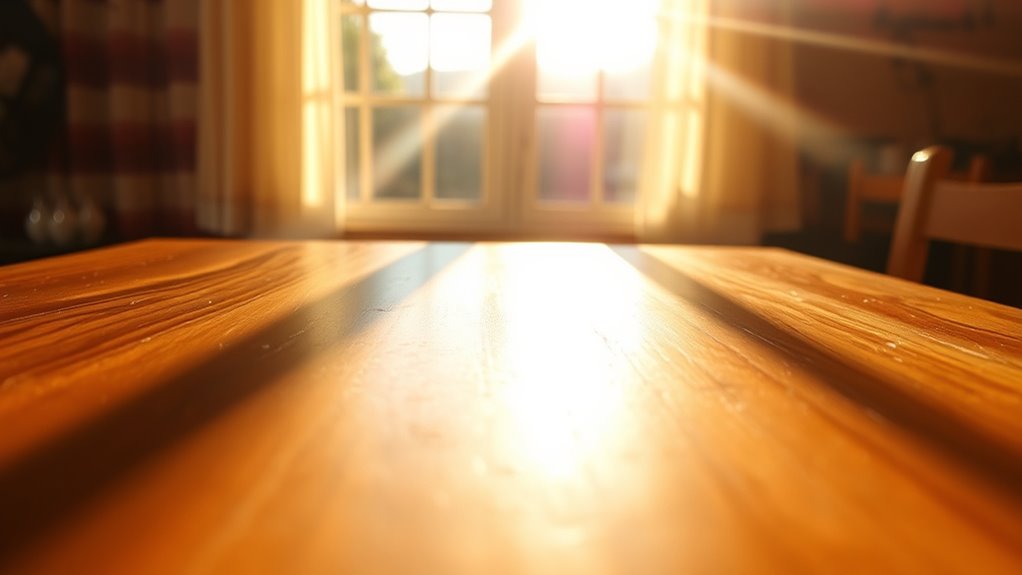 indoor wood sun protection