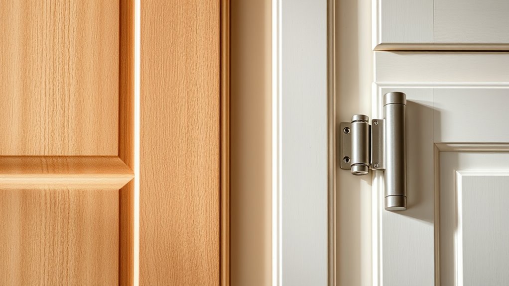 inset and overlay hinge differences