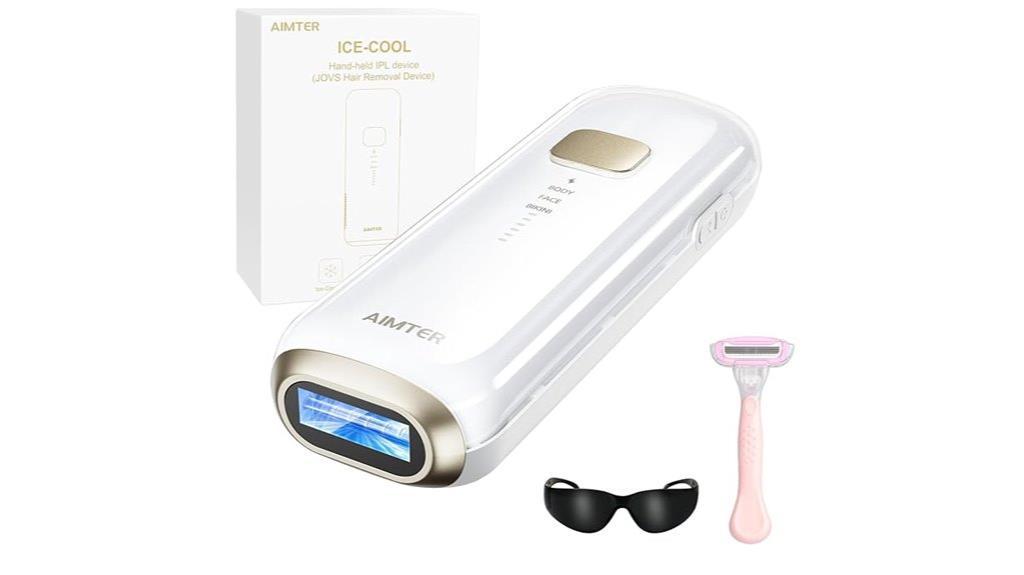 ipl laser with sapphire