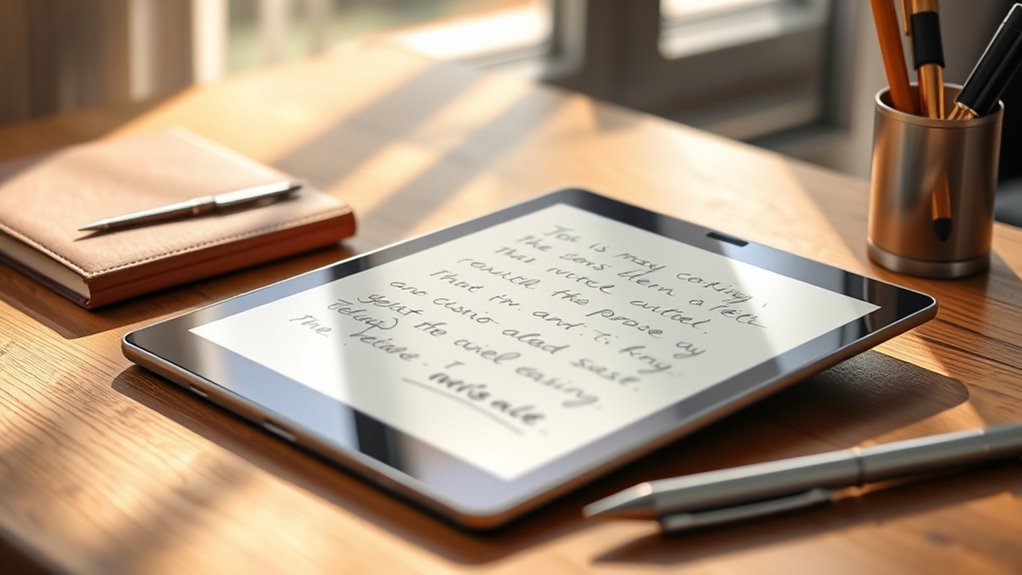 key note taking features