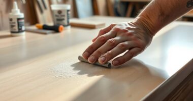 laminate furniture painting tips