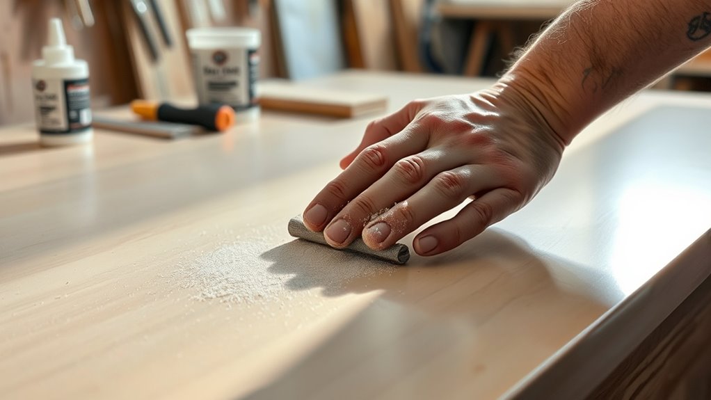 laminate furniture painting tips