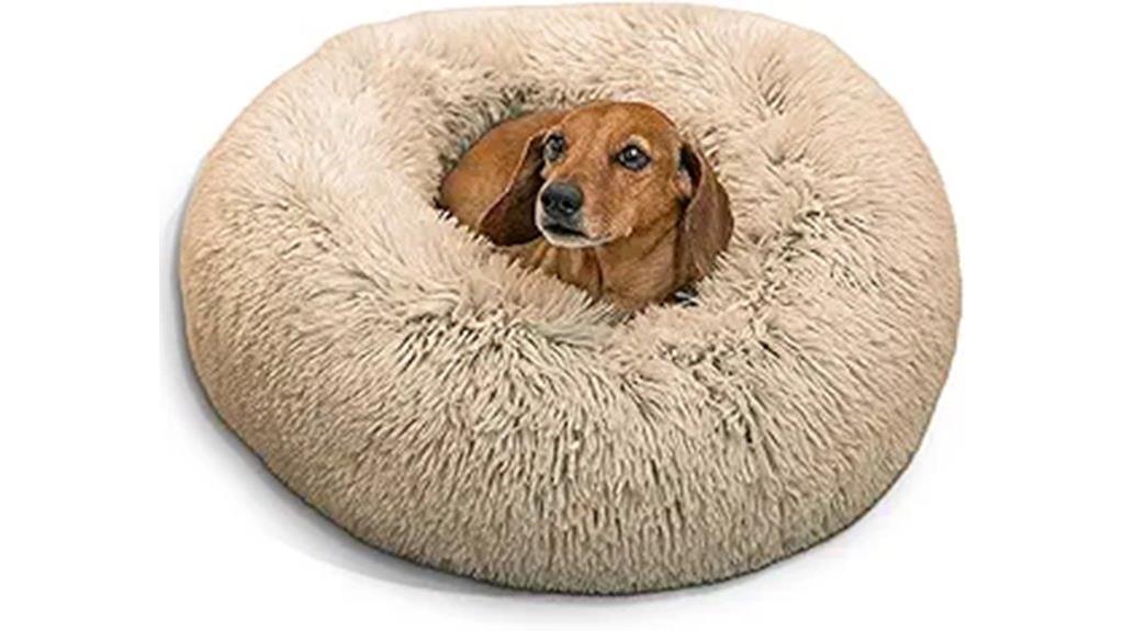 large calming donut bed