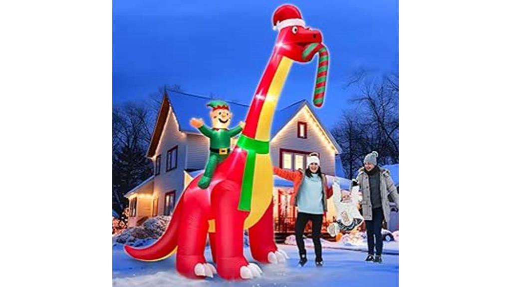 large christmas inflatable decor