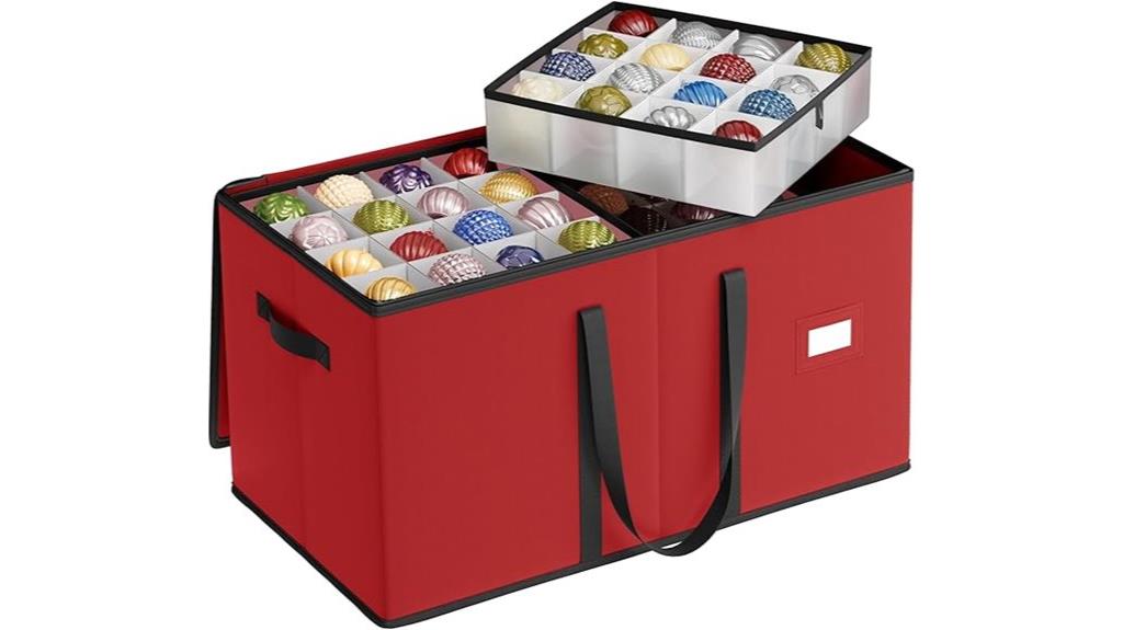 large christmas ornament storage