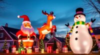 large festive inflatable decorations