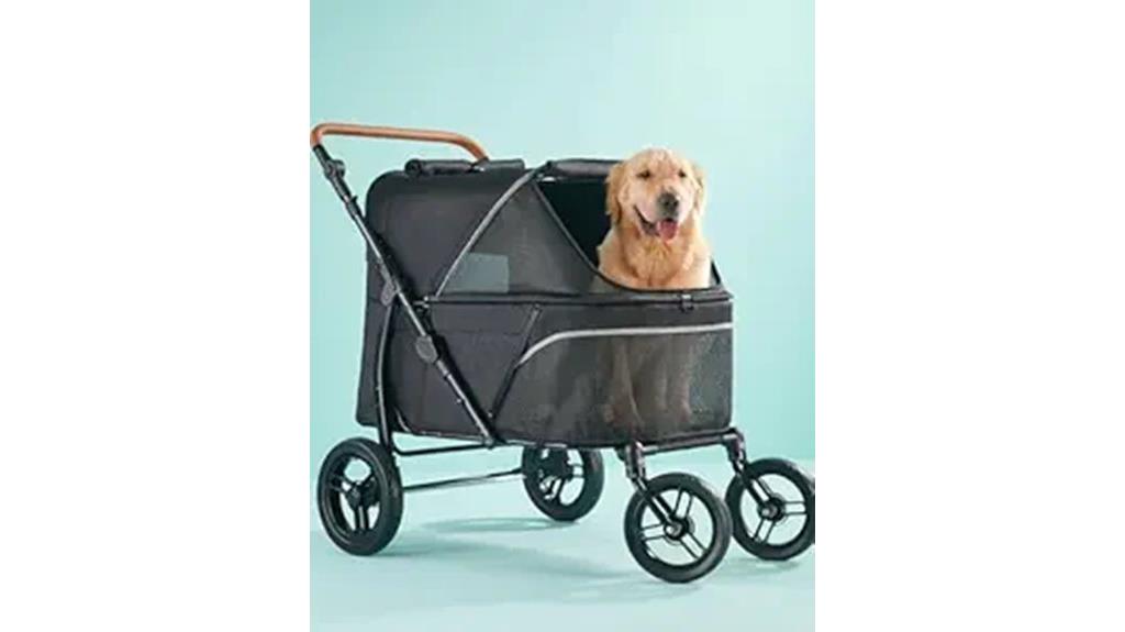 large mesh waterproof stroller