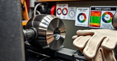 lathe safety speed charts