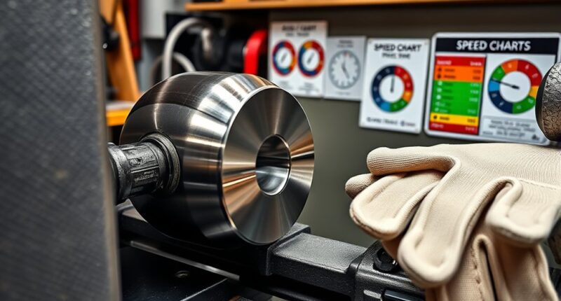 lathe safety speed charts