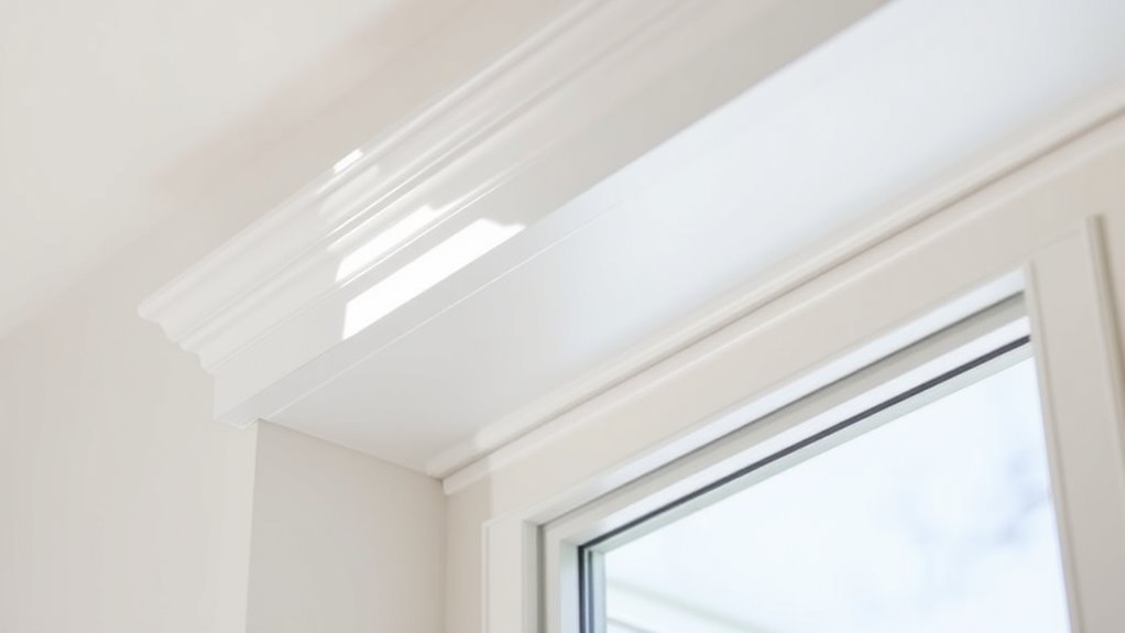 lightweight stylish window cornice