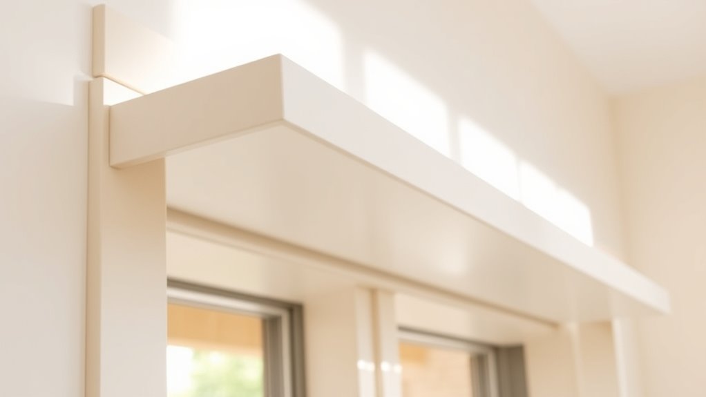 lightweight window cornice boxes