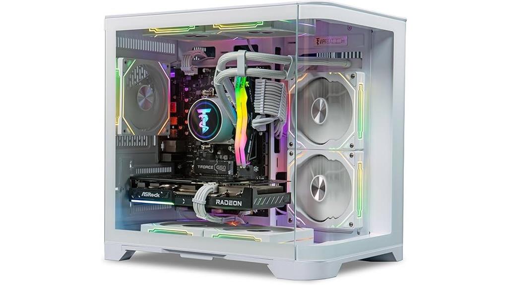 liquid cooled ryzen gaming desktop