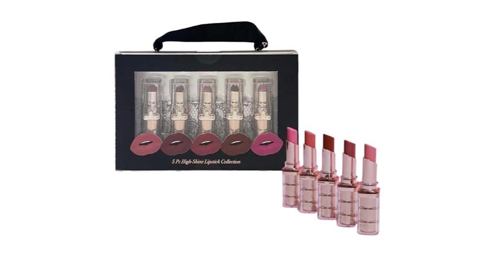 long lasting waterproof lipstick set