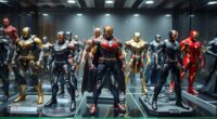 luxury action figure collection