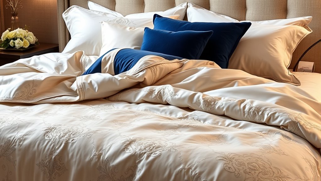 luxury bedding for better sleep