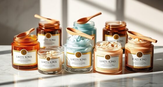 luxury body scrub sets
