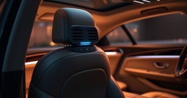 luxury car seat massagers