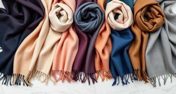 luxury cashmere scarf collections