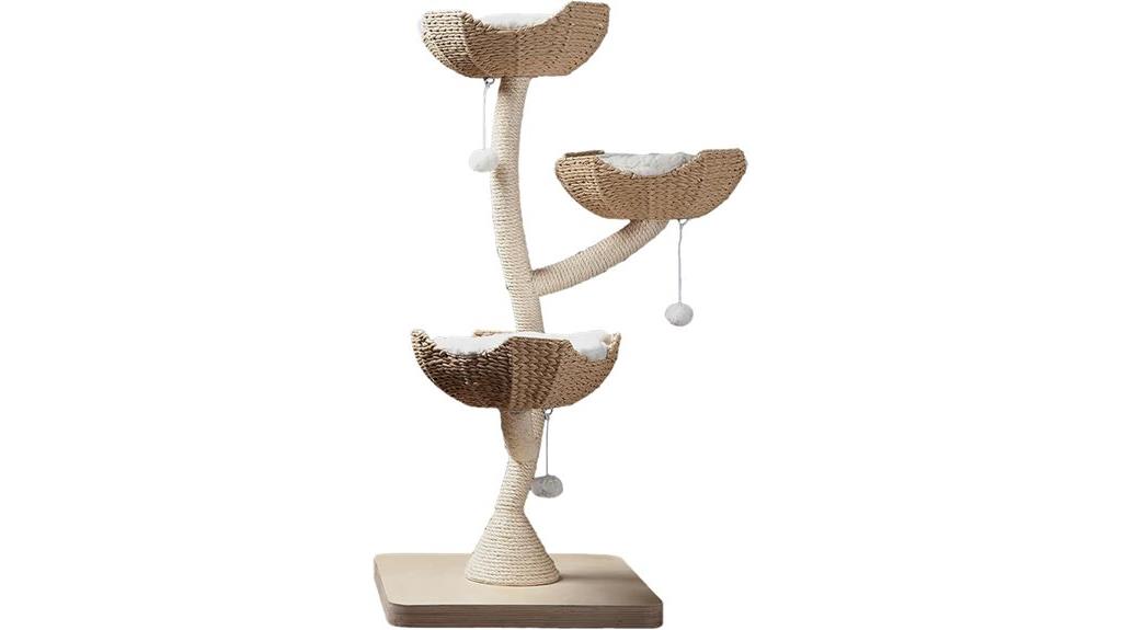 luxury cat condo interior