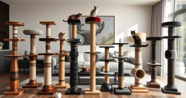 luxury cat scratching posts