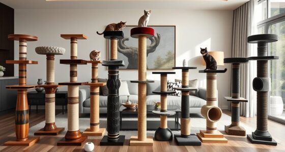 luxury cat scratching posts