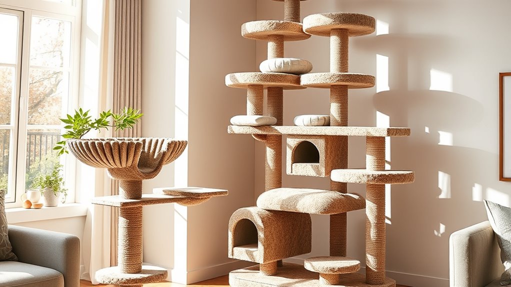 luxury cat tree selections