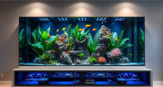 luxury fish tank selections
