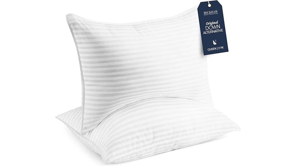 luxury hotel quality pillows